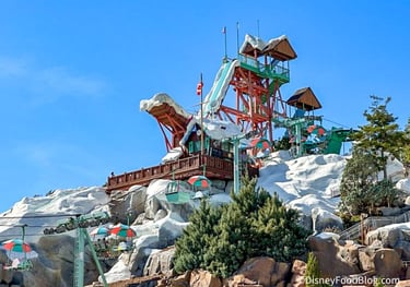 blizzard beach parque acuatico en walt disney world temático de una estación de ski