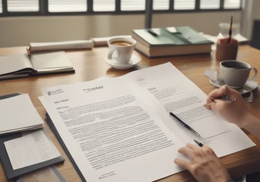 A curved facade covered in white latticework