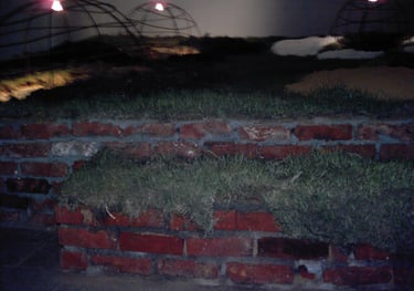 Another installation: Reconstruction of Two Versions of Holes- Goethe Institute in Alexandria 2007