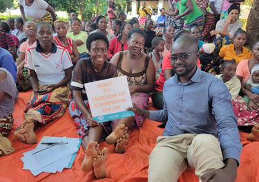 Community Dialogue between Councilor and Citizens in Navutika Compound of Chipata, Zambia 