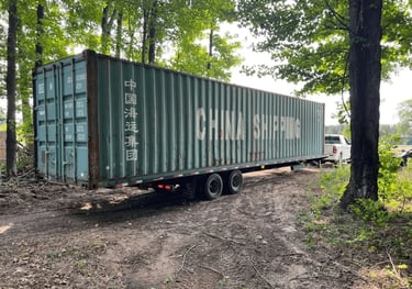 Morgan Shipping Container Delivery