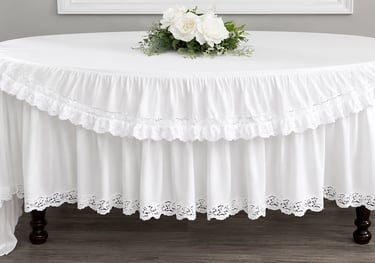 High-quality decorative table frills produced for bulk export, private label supply, and global banq