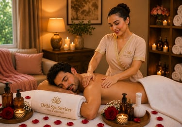 Night Home Massage in Connaught Place