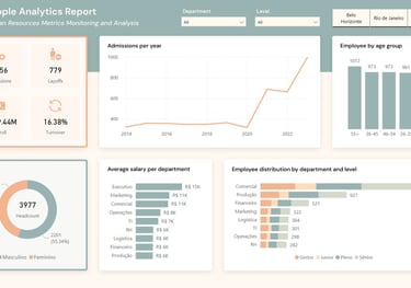 Dashboard de RH - People Analytics
