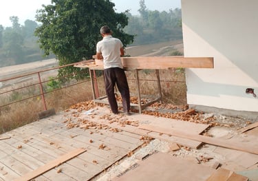 Outdoor deck (guesthouse)