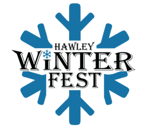 Official Hawley WinterFest logo at lake wallenpaupack