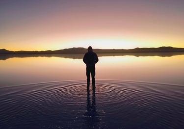 wunderschöne Landschaft die den Geist beruhigt
