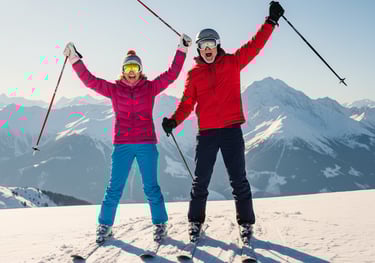 ski course for 60 and over in Seefeld