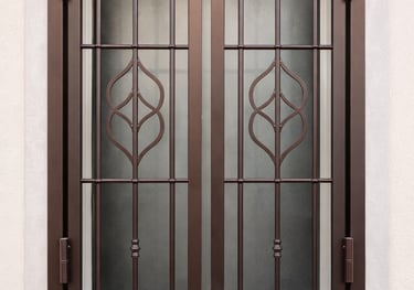 Inferriate e grate di sicurezza su misura - Lome Serramenti Milano