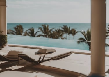 black leather chairs