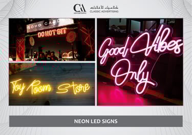 LED Flex vs Neon