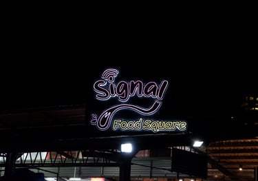 Signal Food Square by GlobalKitc at KPD Avenue Kota Kinabalu.