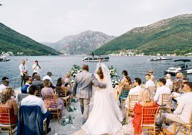 weeding ceromony event montenegro 