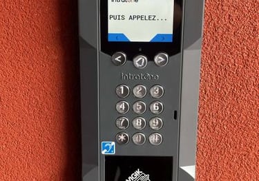 Installation de caméra de surveillance