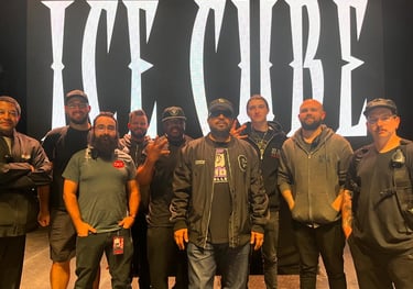 Touring crew from the Ice Cube Tour
