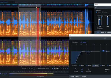 Audio editing, podcast editing and more: Click to explore