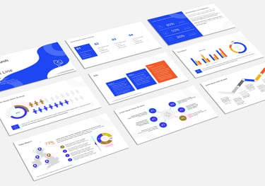 presentation slides mocked up image