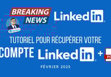 Newsletter sur comment récupérer un compte LinkedIn suspendu