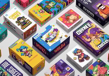 packaging para juegos de mesa