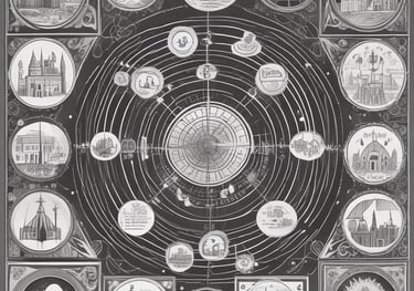 white and black abstract painting