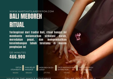 Bali Meboreh - November Promo