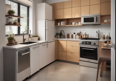 gray concrete wall inside building