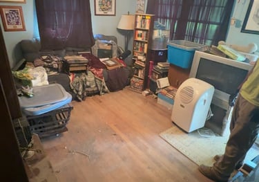 hoarder house clean out amherst massachusetts near me