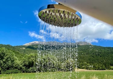 douche spa face Céüse
