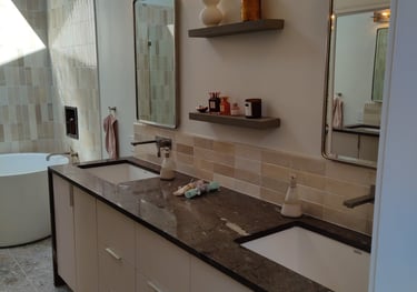 Custom bathroom remodel