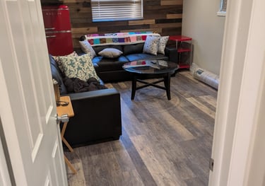 Family room remodel