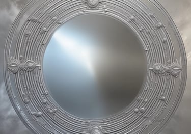 white and black abstract painting