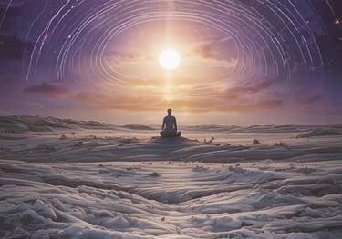 A curved facade covered in white latticework