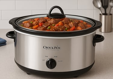 Crock-Pot 7 Quart Oval Manual Slow Cooker Review | Easy, Versatile & Family-Sized