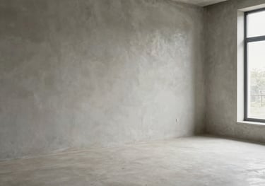 gray concrete wall inside building