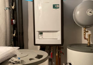 Tepelný čerpadlo, kotelna, akumulační nádrž, topení, vaillant