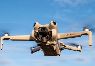 THEIA Operations & Development drone operators and media film