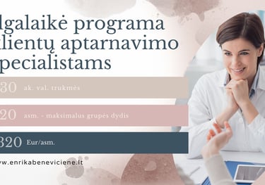 nvc klientu aptarnavime