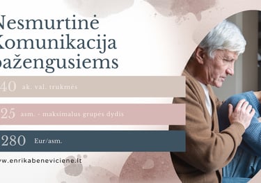 nesmurtinė komunikacija enrika benevičienė empatija