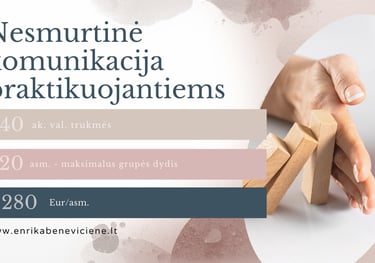 nesmurtinė komunikacija enrika benevičienė empatija