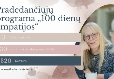 nvc pradedantiesiems