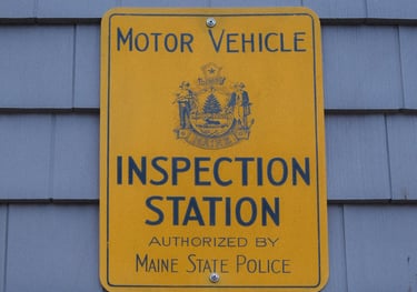 Official Maine State Vehicle Inspection at Kittery Point Service Co - in Kittery, ME