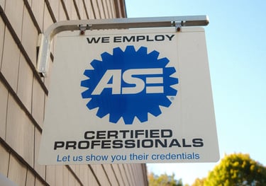 ASE Certified Mechanics at Kittery Point Service Co.