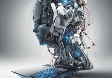 white and black abstract painting