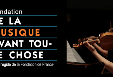 Logo Fondation De la musique avant toute chose