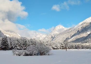 Domaine nordique, Les Alberts, Montgenévre