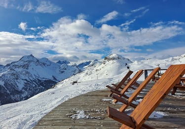 Vue secteur Prorel, Serre Chevalier, Briançon