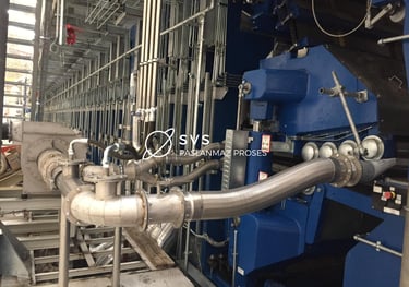 proses hatlar, boru spull imalat, paslanmaz proses hat imalat, paslanmaz boru hatları imalatcılar