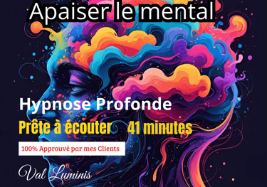 hypnose apaiser le mental hypnose calmer les pensées hypnose paix intérieure lâcher prise men