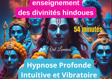 hypnose divinités hindoues hypnose enseignement spirituel hypnose voyage initiatique