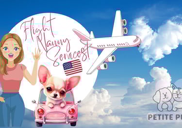 Petite Pups - Flight Nanny Delivery Service - PetitePups.com